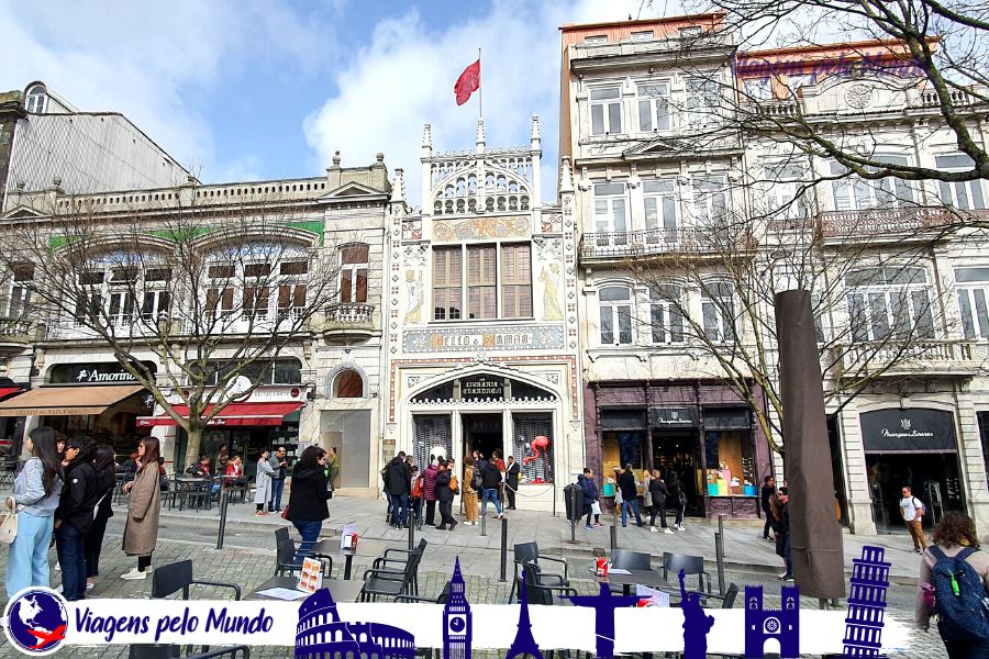Livraria Lello em Porto