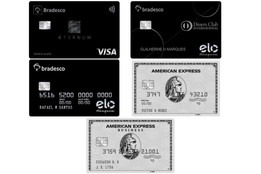 Cartões do Bradesco Sala Vip