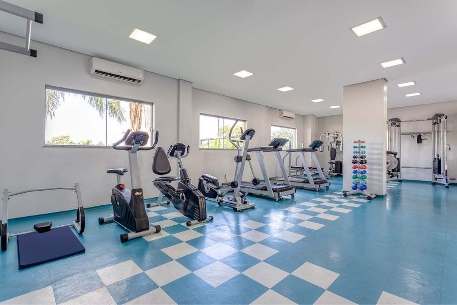 Sala da Academia do Wyndham Olímpia