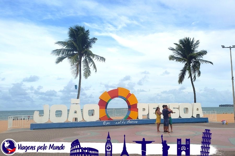 Praia de Cabo Branco em João Pessoa