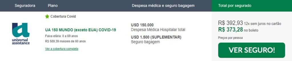 Seguro Viagem Completo para Colômbia