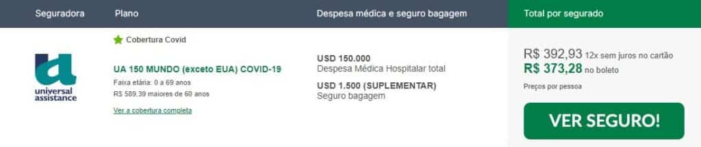 Plano de seguro para Grávidas