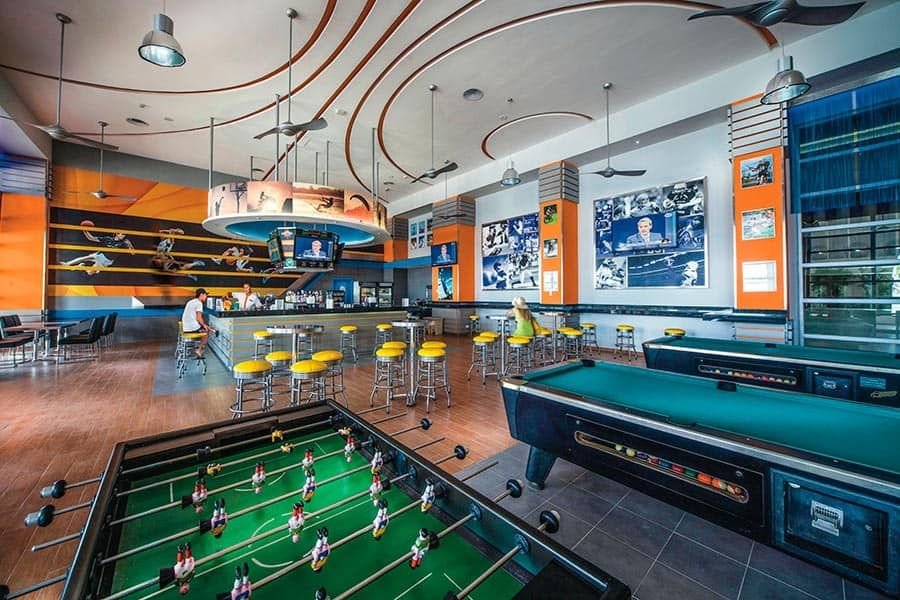 Sports Bar no Riu Cancún