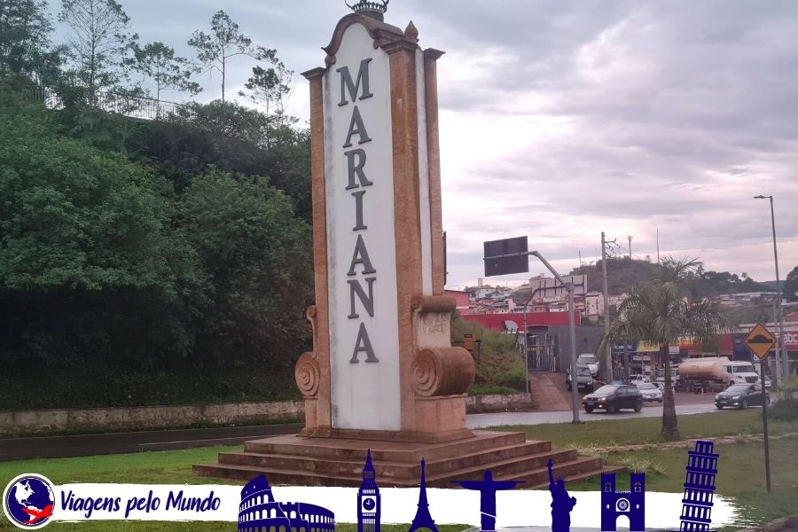 Entrada da cidade Mariana