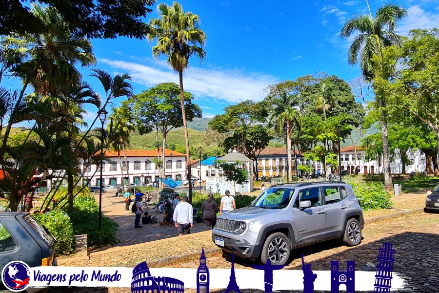 Praça Gomes Freire em Mariana