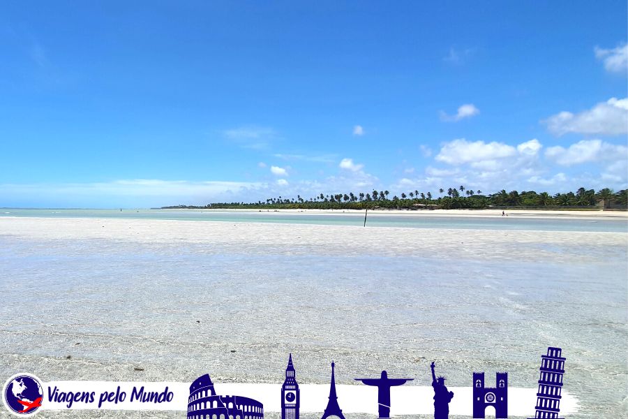 Praia do Toque em São Miguel dos Milagres