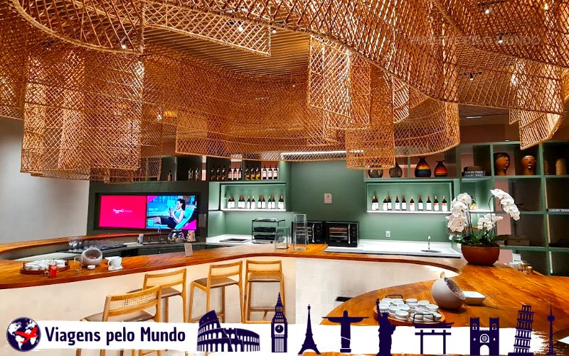 Sala Vip do Bradesco Cartões Lounge no Terminal 3