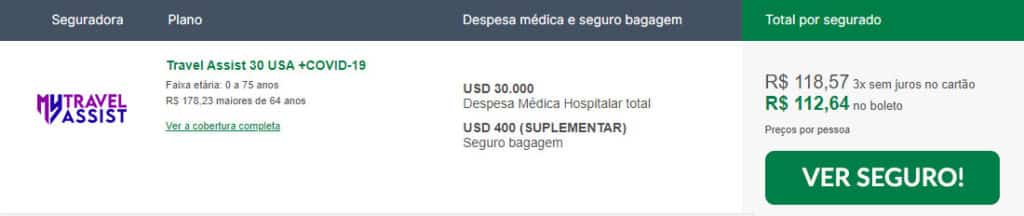Seguro viagem barato para o México
