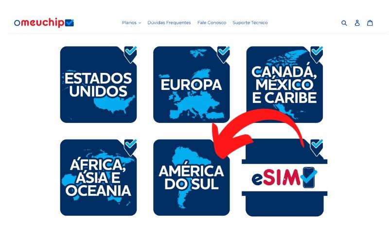 Como comprar chip de celular para Colômbia