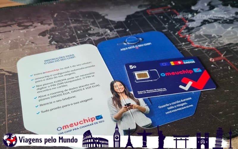 O meu chip para Colômbia