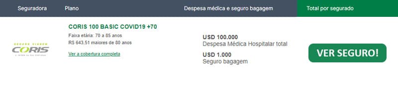 Seguro viagem para idosos para República Dominicana