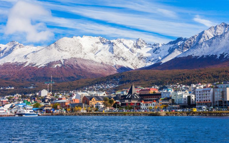 Ushuaia, Terra do Fogo na Argentina