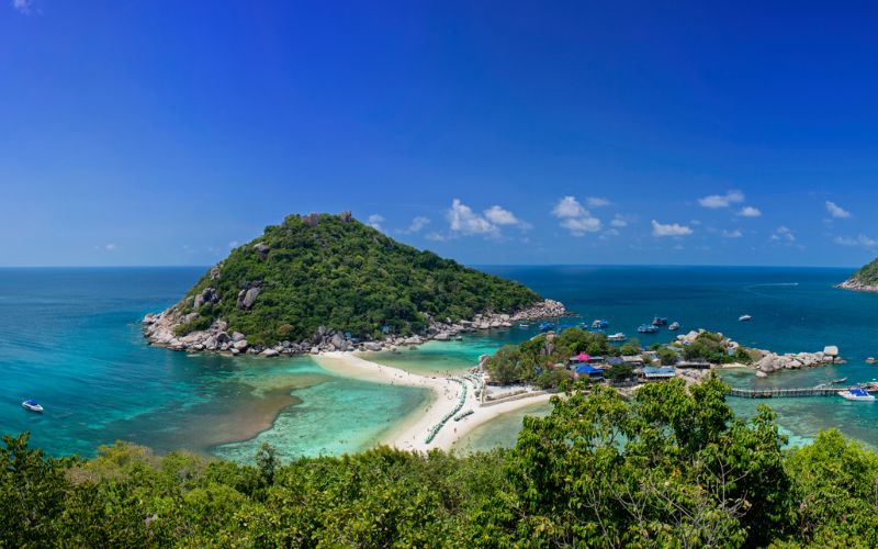 Koh Tao, uma das ilhas mais famosas da Tailândia