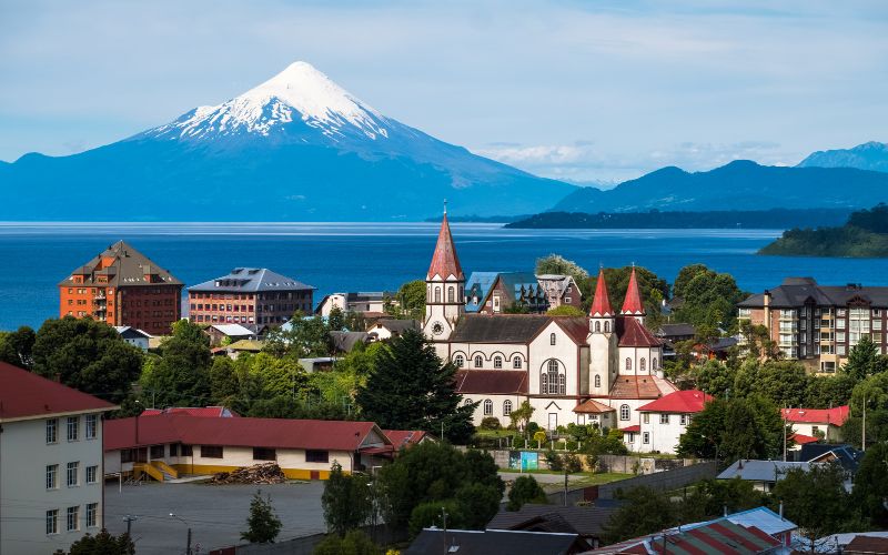 Puerto Montt, localizada Patagônia chilena