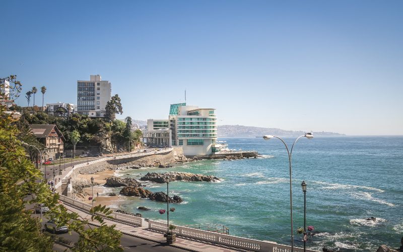 Viña del Mar, cidade próxima de Santiago