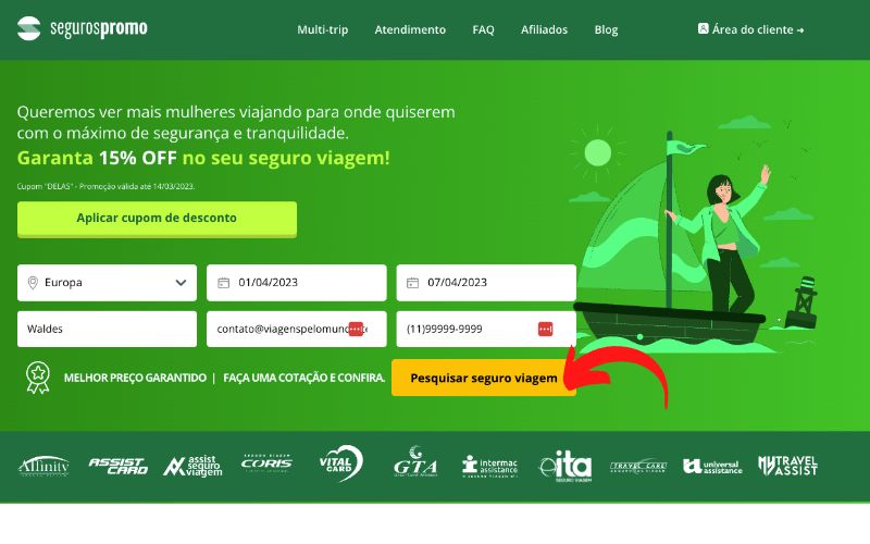 Como comprar um seguro viagem para França