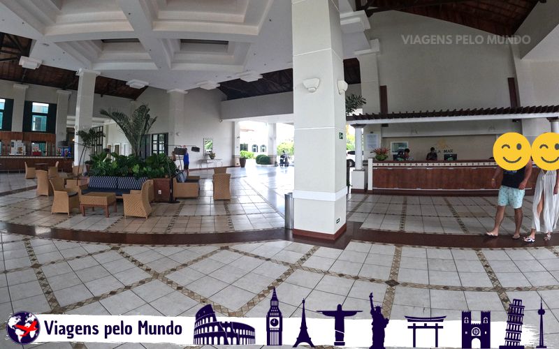 Recepcão do Resort