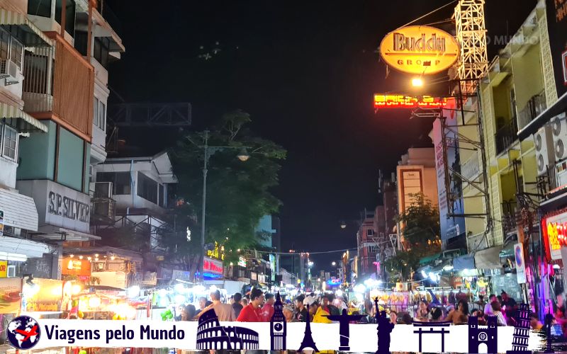 Khaosan Road em Bangkok