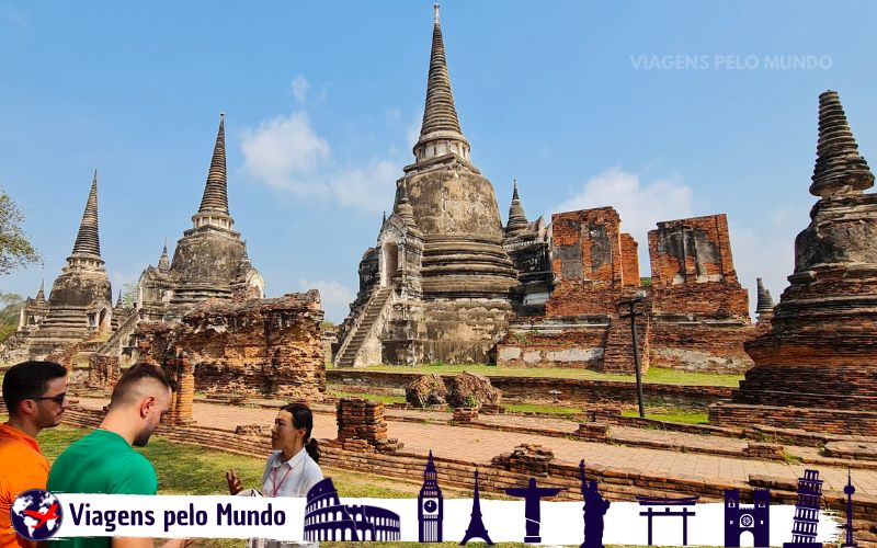 Passeio em Bangkok para Ayutthaya