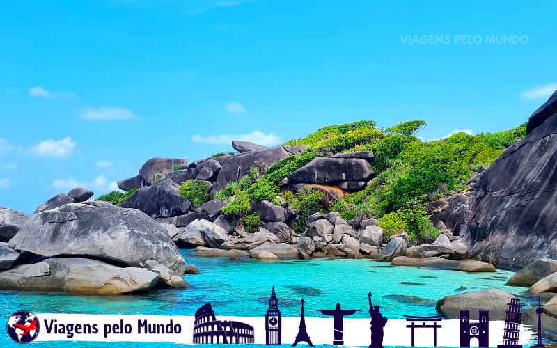 Similians Islands na Tailândia