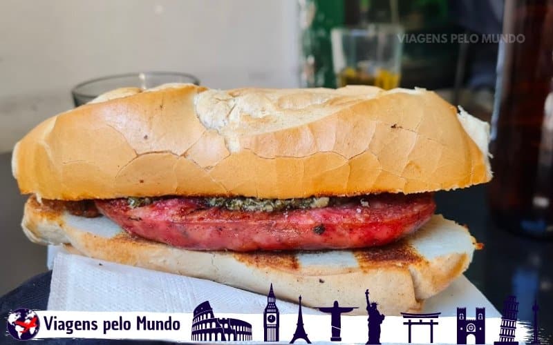 Choripan em Buenos Aires