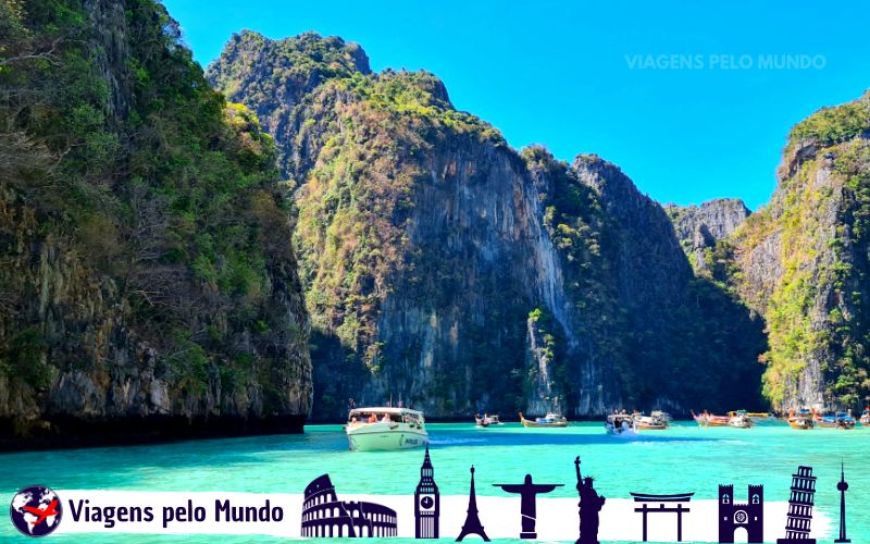 Passeio em Phi Phi, conhecer Pileh Lagoon