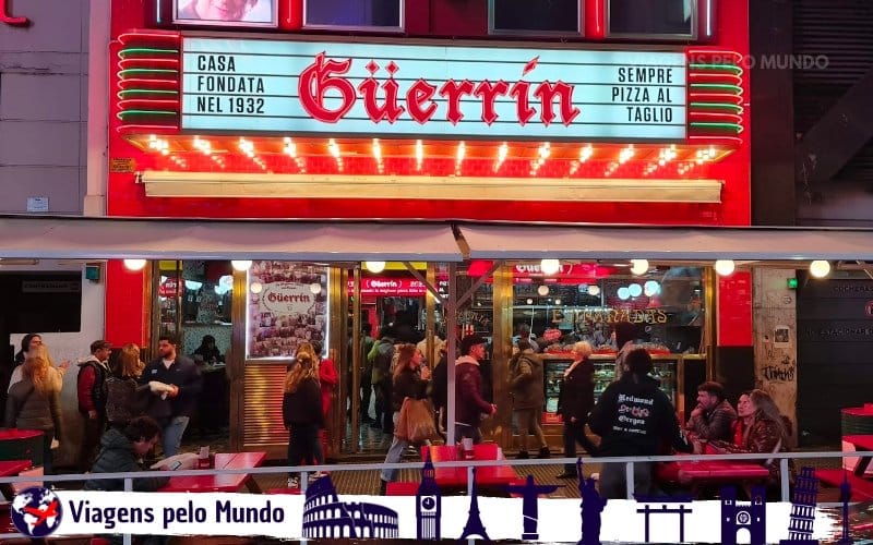 Pizzaria Guerrín, em Buenos Aires