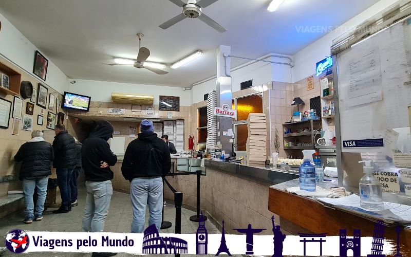 La Mezzetta, dentro da Pizzeria em Buenos Aires