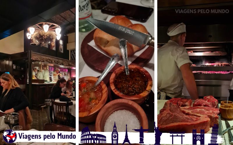 Ambiente do Don Julio em Buenos Aires