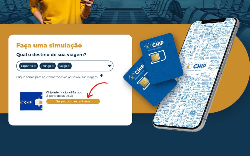 Como comprar um chip na Casa do Chip
