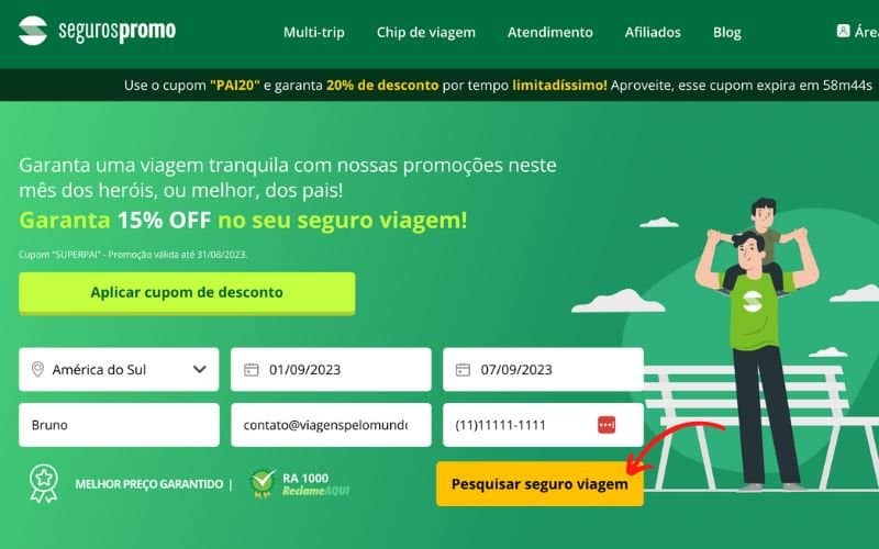 Como comprar na Seguros Promo