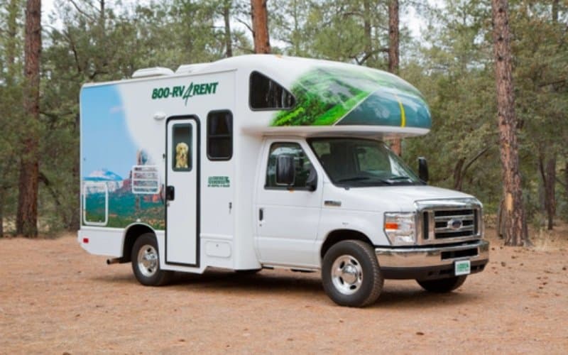 Motorhome pelos Estados Unidos compacto
