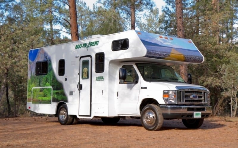 Motorhome Standard para os Estados Unidos