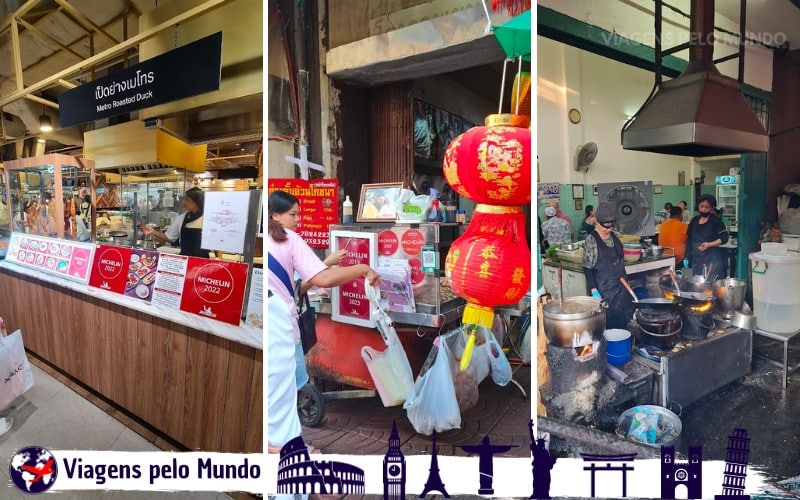 Preço da comida na Tailândia nas barracas