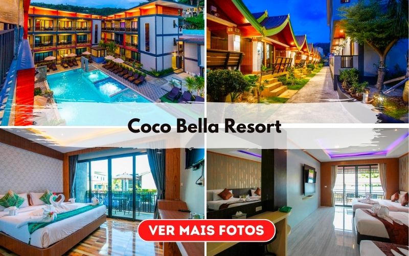 Preço do hotel confortável em Phi Phi na Tailândia