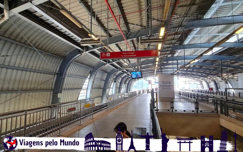 Estação de Trem em Bangkok