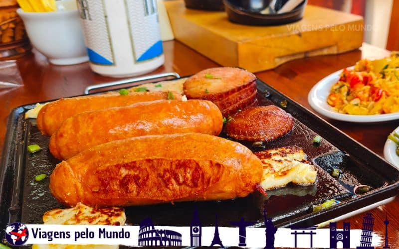 Linguiça de Tambaqui defumada em Manaus