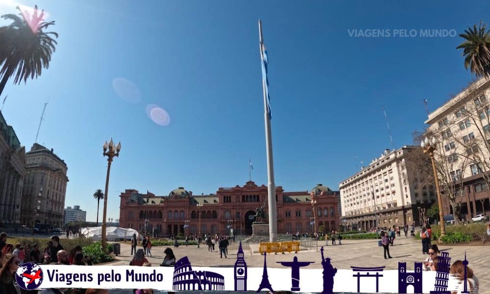 Plaza de Mayo em Buenos Aires