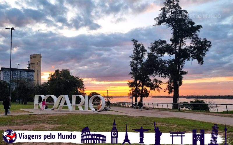 Cidade de Rosário na Argentina