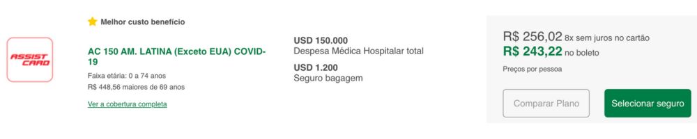 Plano com o melhor custo benefício para o Uruguai