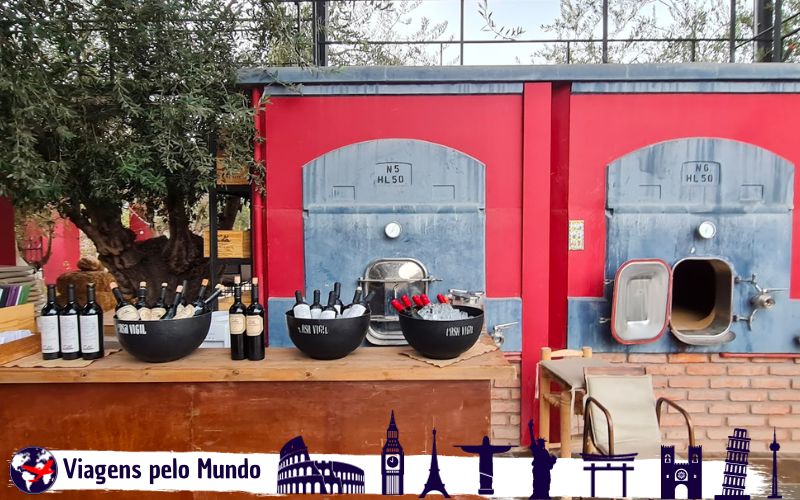 Recepção da Bodega El Enemigo