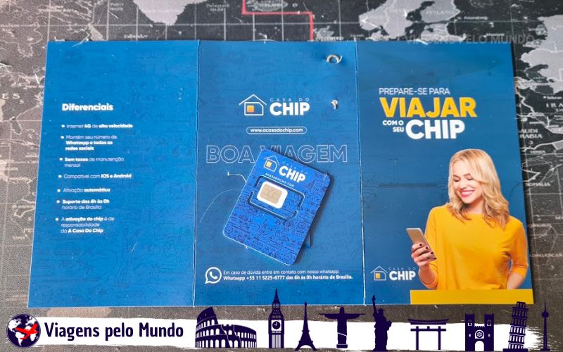 Chip da Casa do Chip para Espanha