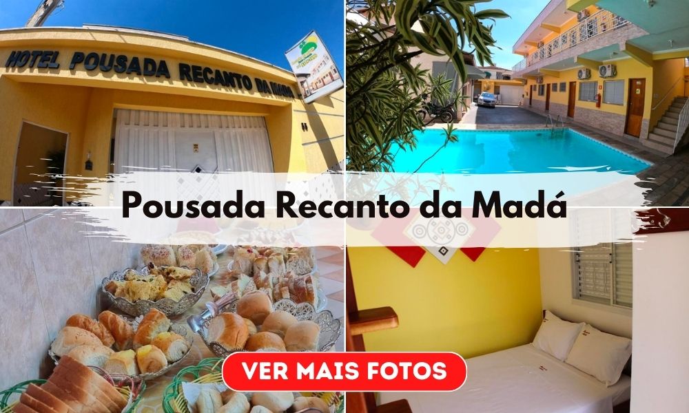 Pousada Recanto da Madá, Hotel barato em Aparecida
