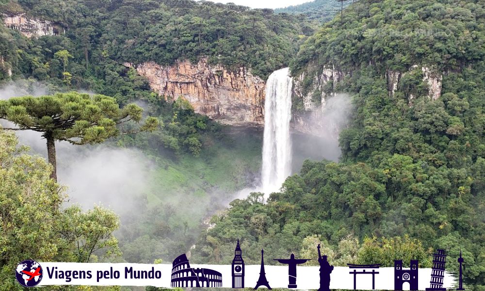 Cascata do Caracol em Canela