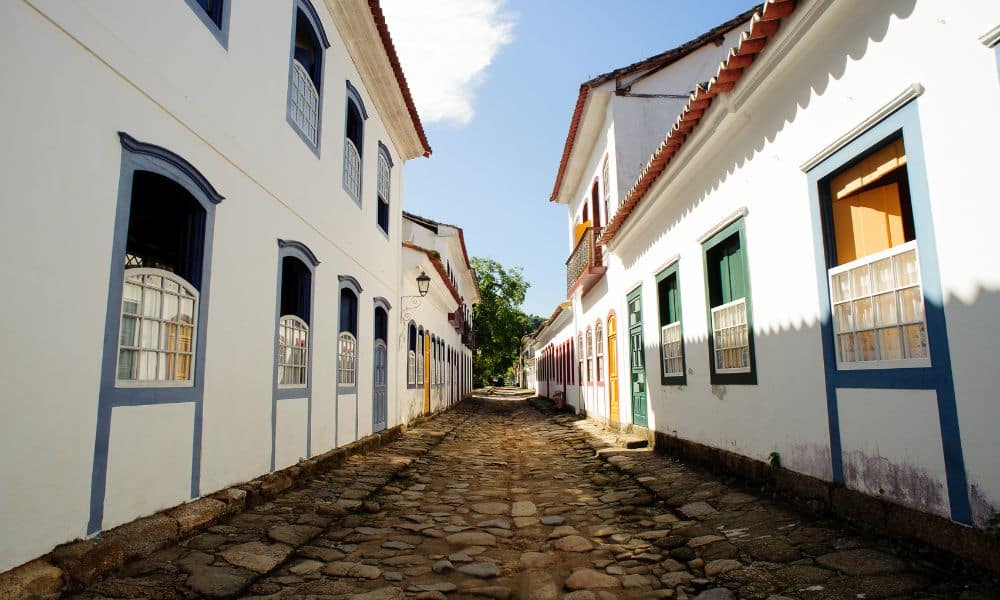 Cidade histórica de Paraty - Um dos Lugares baratos para viajar no Brasil