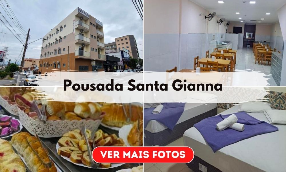 Pousada Santa Gianna em Aparecida do Norte