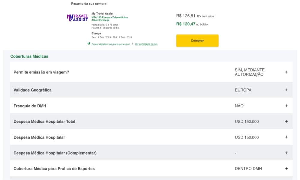 Coberturas recomendadas em um Seguro Viagem para Espanha