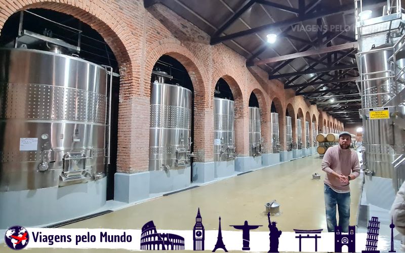 Visita guiada pela fábrica da Terrazas de los Andes