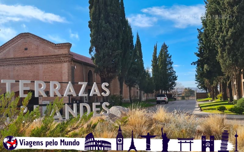 Entrada da Bodega Terrazas de los Andes