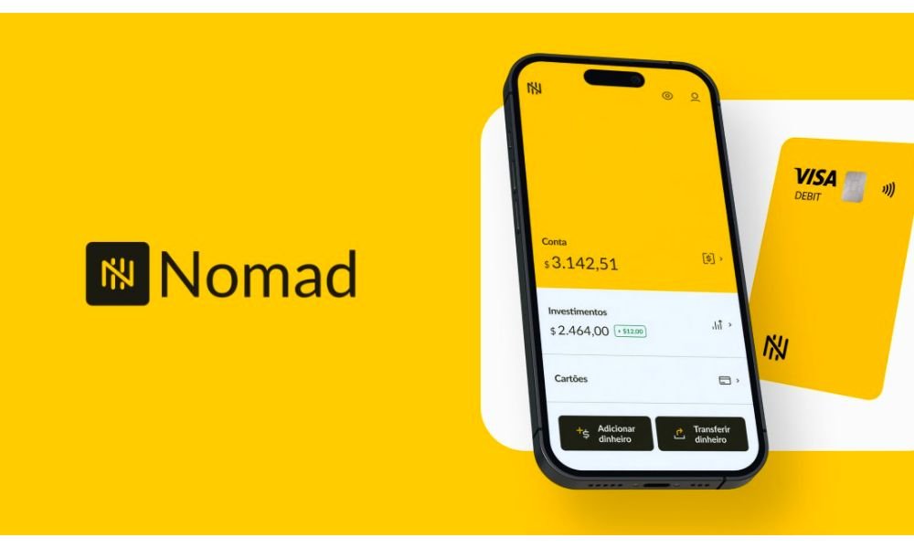 Abra sua conta na Nomad